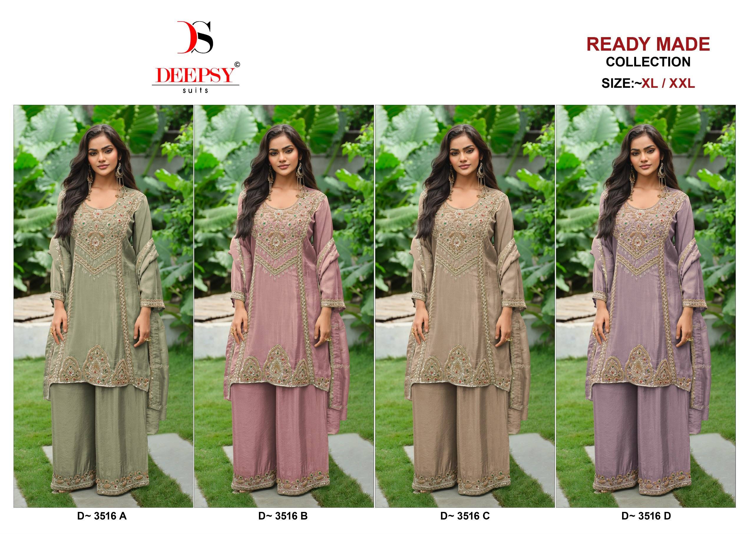 D-3516 SERIES BY DEEPSY SUITS Indian Traditional casual wear Pakistani Silk dresses At Wholesale Price